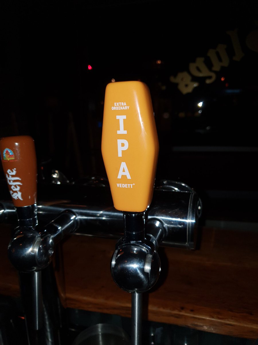 Nieuw op tap, <a href="/vedett/">Vedett</a> extra IPA. Dit frisse licht bittere bier is goed doordrinkbaar. Kom langs en bestel hem. #proost #IPA #Vedett #Bier #Beer #speciaalbier #draft