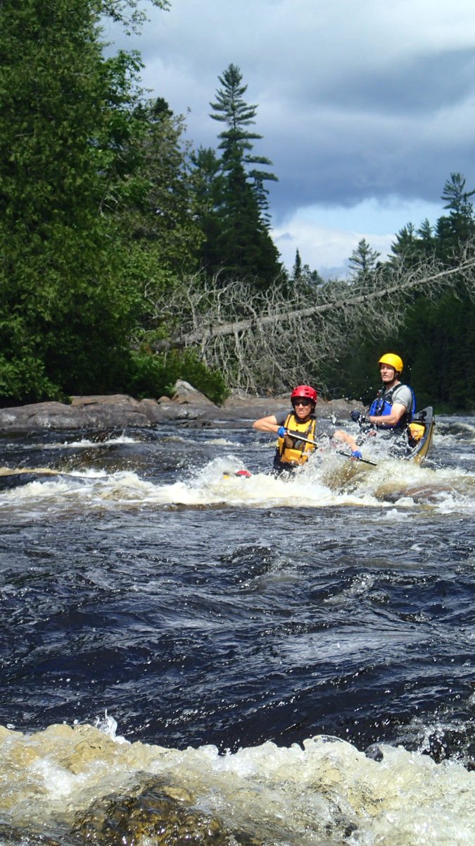 SandraWebber19's tweet photo. Paddling the Dumoine River, Quebec with my brother last week... https://t.co/imTICluYCM