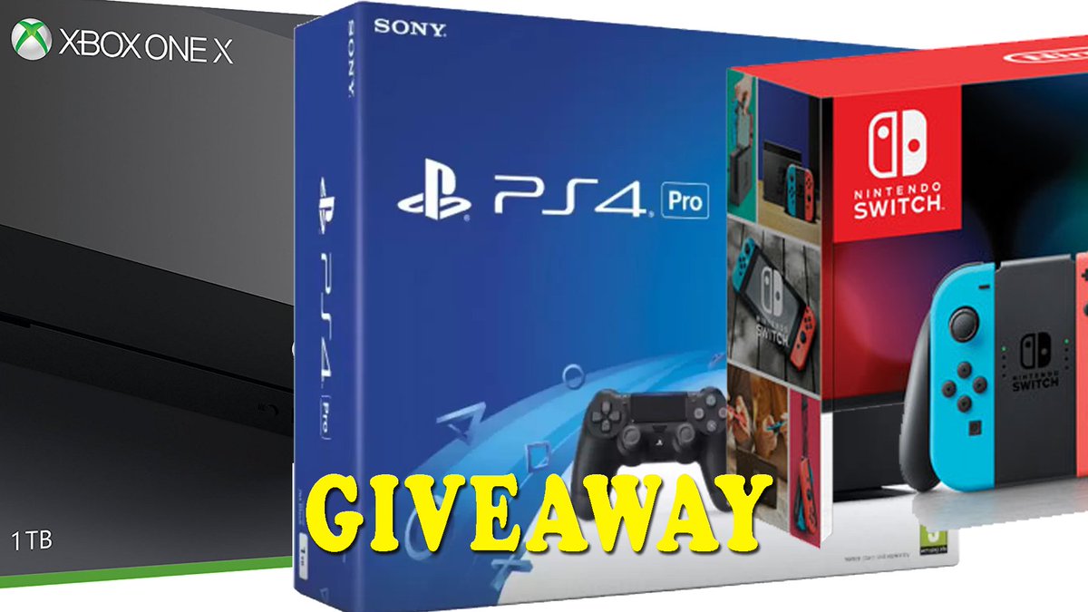 Pharaoh_tv's tweet image. I am giving away an Xbox One X or PS4 Pro or Nintendo Switch when I reach 20,000 YouTube Subscribers. The Link below is how to enter!! #XBoxOneX #Ps4Pro #NintendoSwitch #GiveAway 

gleam.io/FNm9Z/xbox-one…