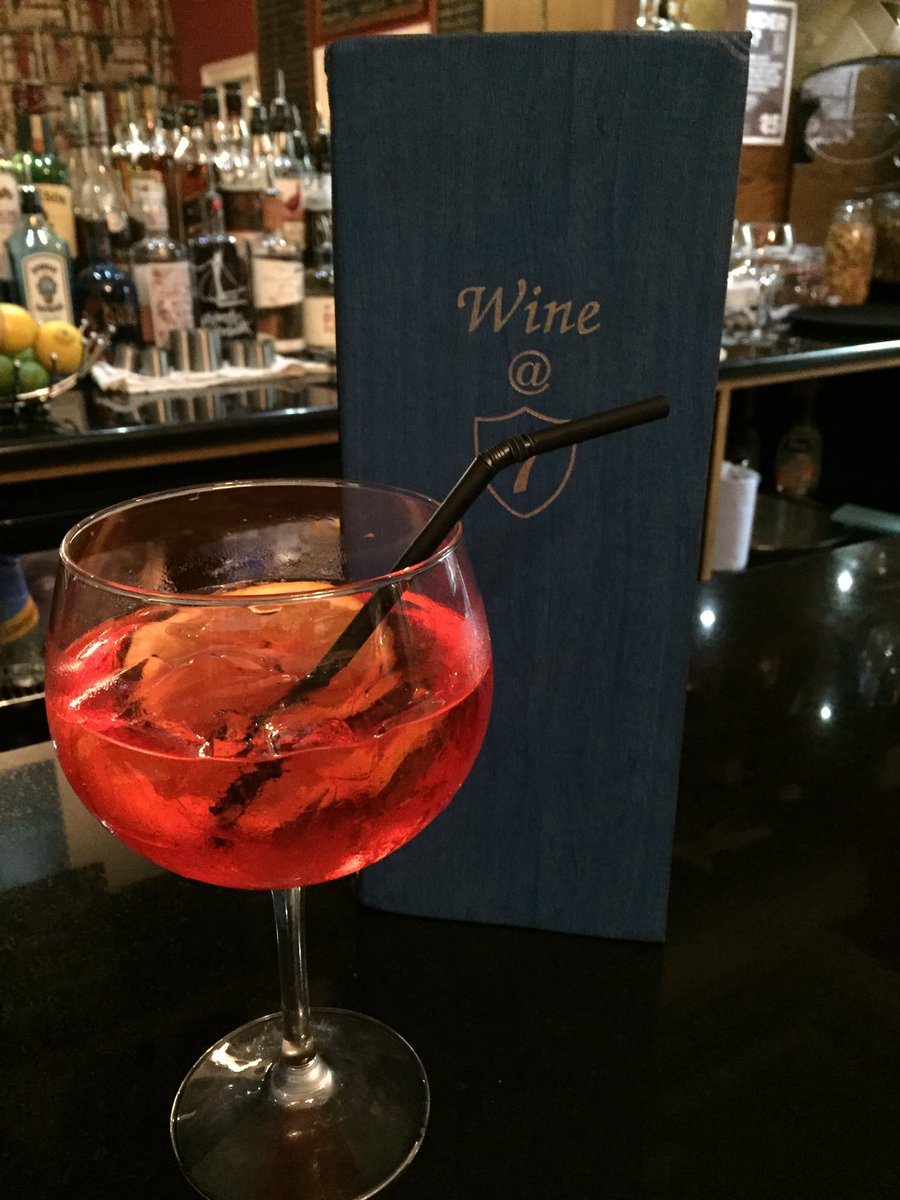 No7FishBistro's tweet photo. First of the year. #aperolspritz #sundayfunday #nowineclub #timetorelax #serviceover #goodnight https://t.co/2zm8OJdZyU
