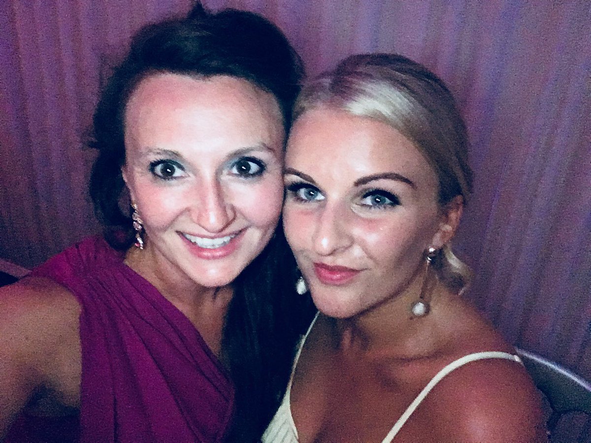 When you’re at a wedding and you cannot leave the dance floor due to <a href="/GroovyRev/">Groovy Revolution</a> Thank you for the best time! 🙌🏼🎼 you guys are so talented! #postdancingsweatyselfie #thebestbandever