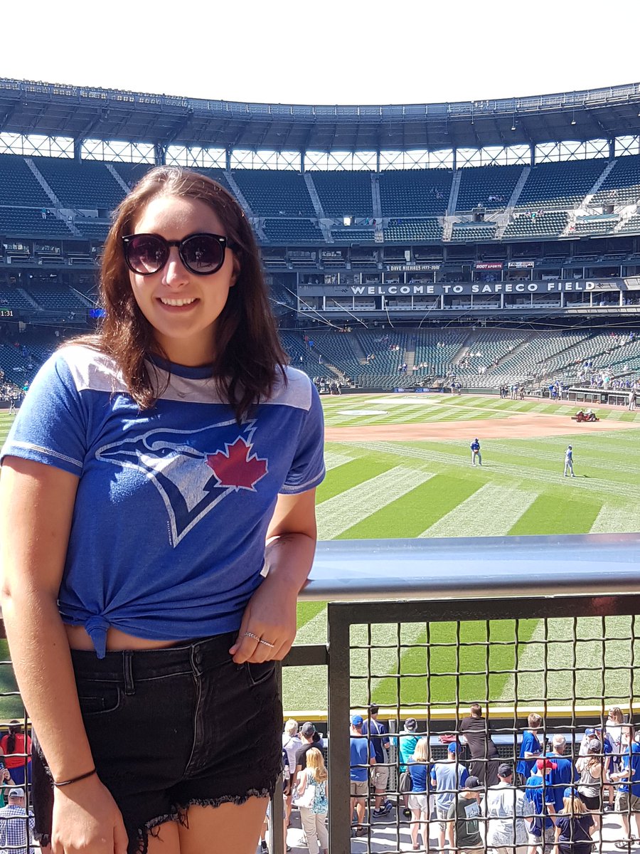 Michelle's first MLB game....Let's Go Blue Jays