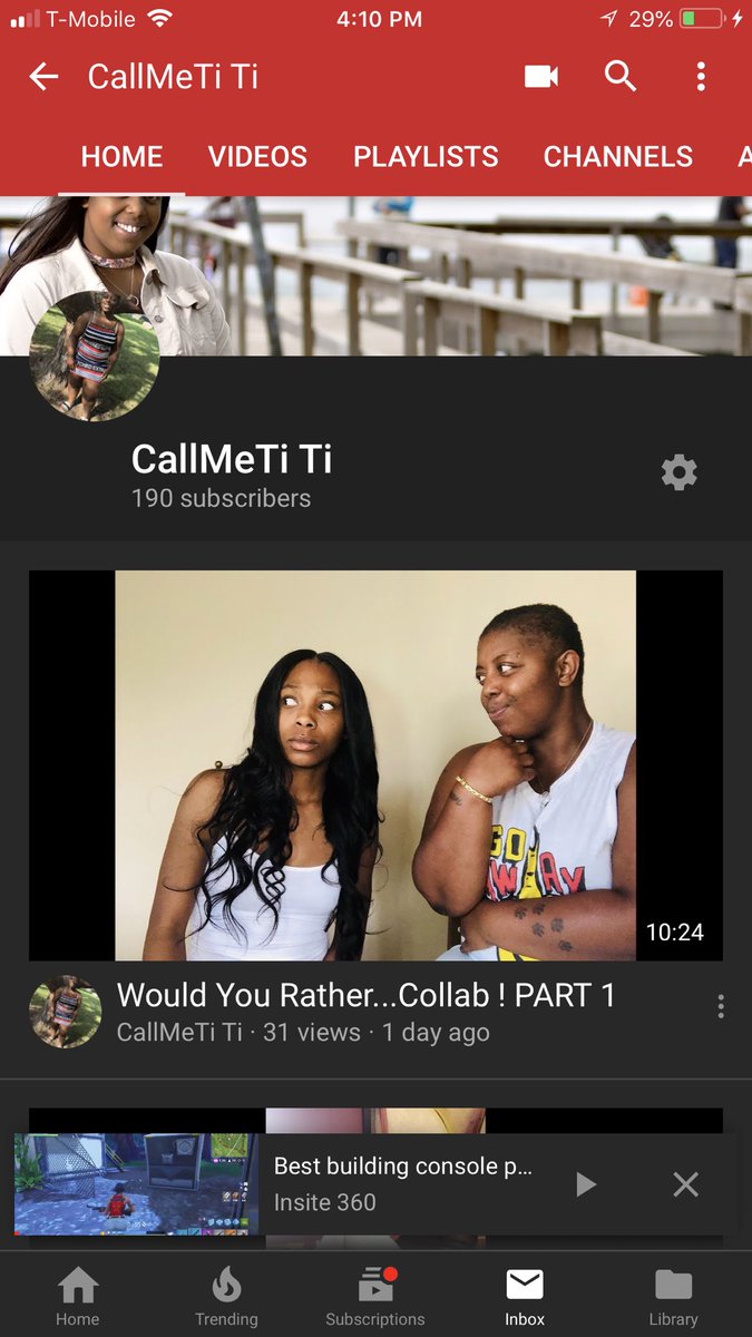_TheeTiti's tweet photo. Link in my bio. Go check it out. #youtube #Subscribe #likeandshare #WouldYouRather #collab #beginneryoutube #linkinbio #Titribe #youtubers https://t.co/A89h1pqXkI