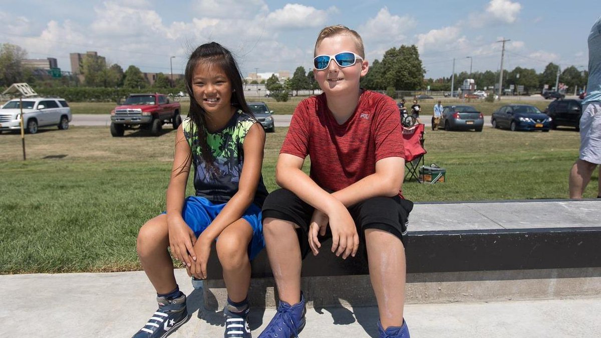 GustoBuffalo's tweet photo. The Alix Rice Peace Park officially opened on Saturday. See who was there: https://t.co/1gVuddQEmW https://t.co/MjLyWb9G45