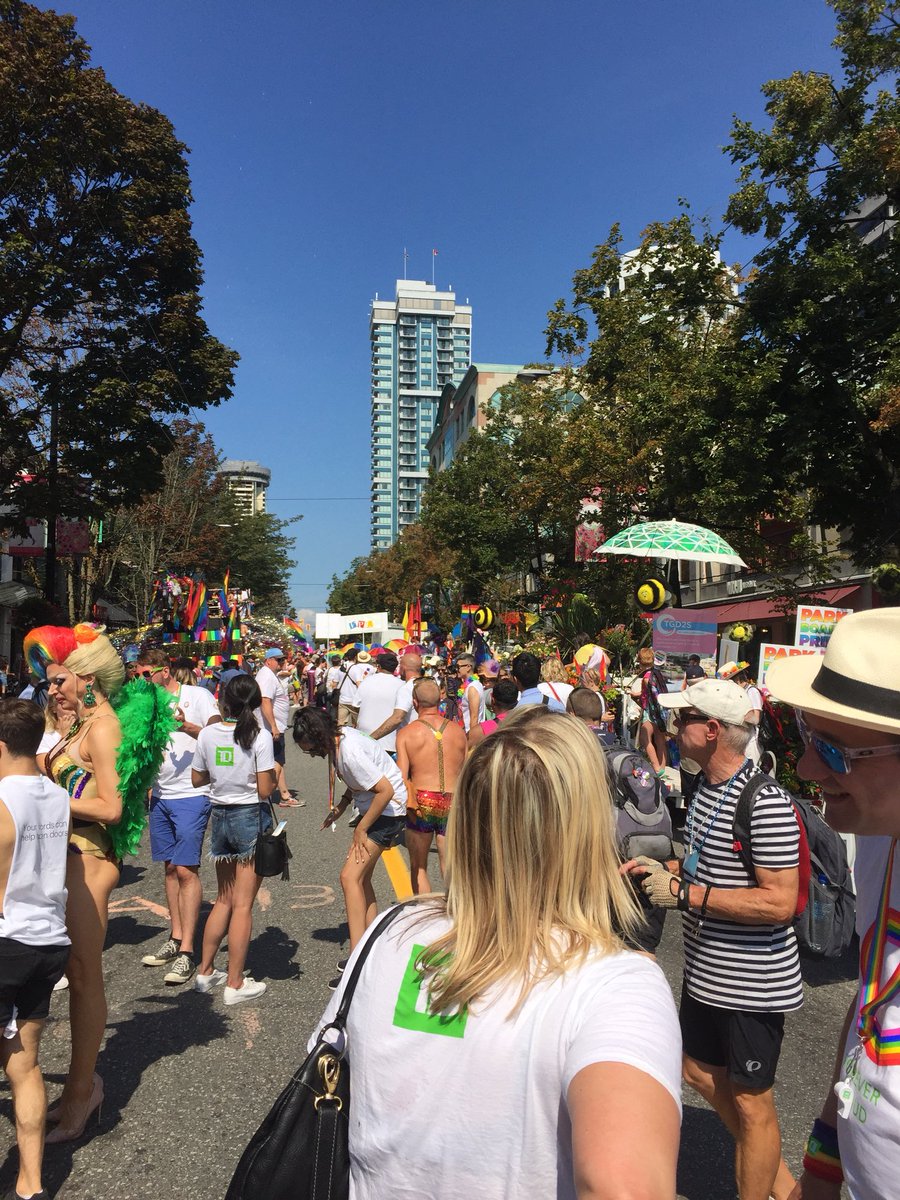 #ForeverProud#BeYou. Great day with my girls and work colleagues celebrating Pride!!@GurjivChahil_TD @MauroManzi_TD