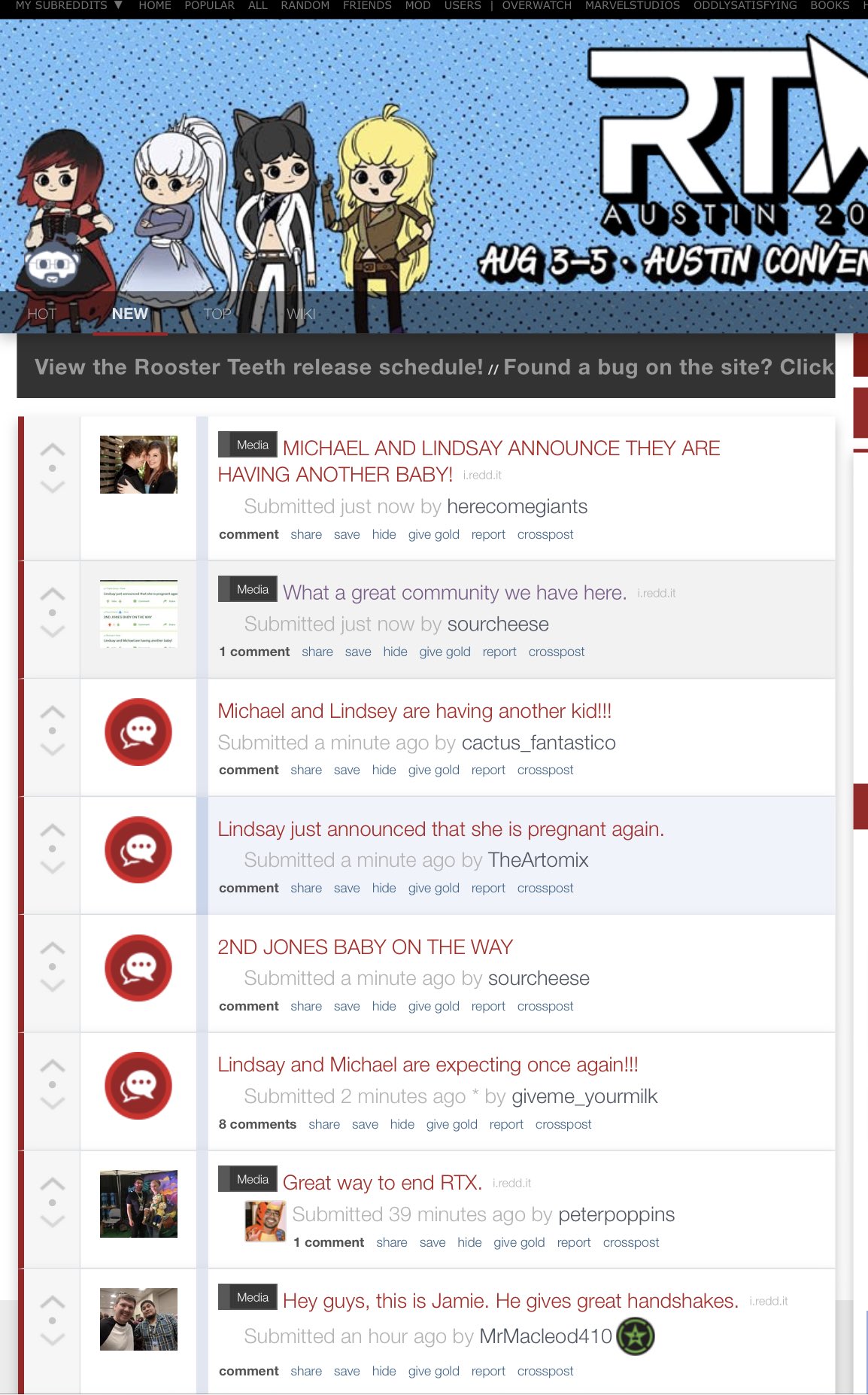 Achievement Hunter on Twitter "I think the subreddit is excited about something? 🤔…