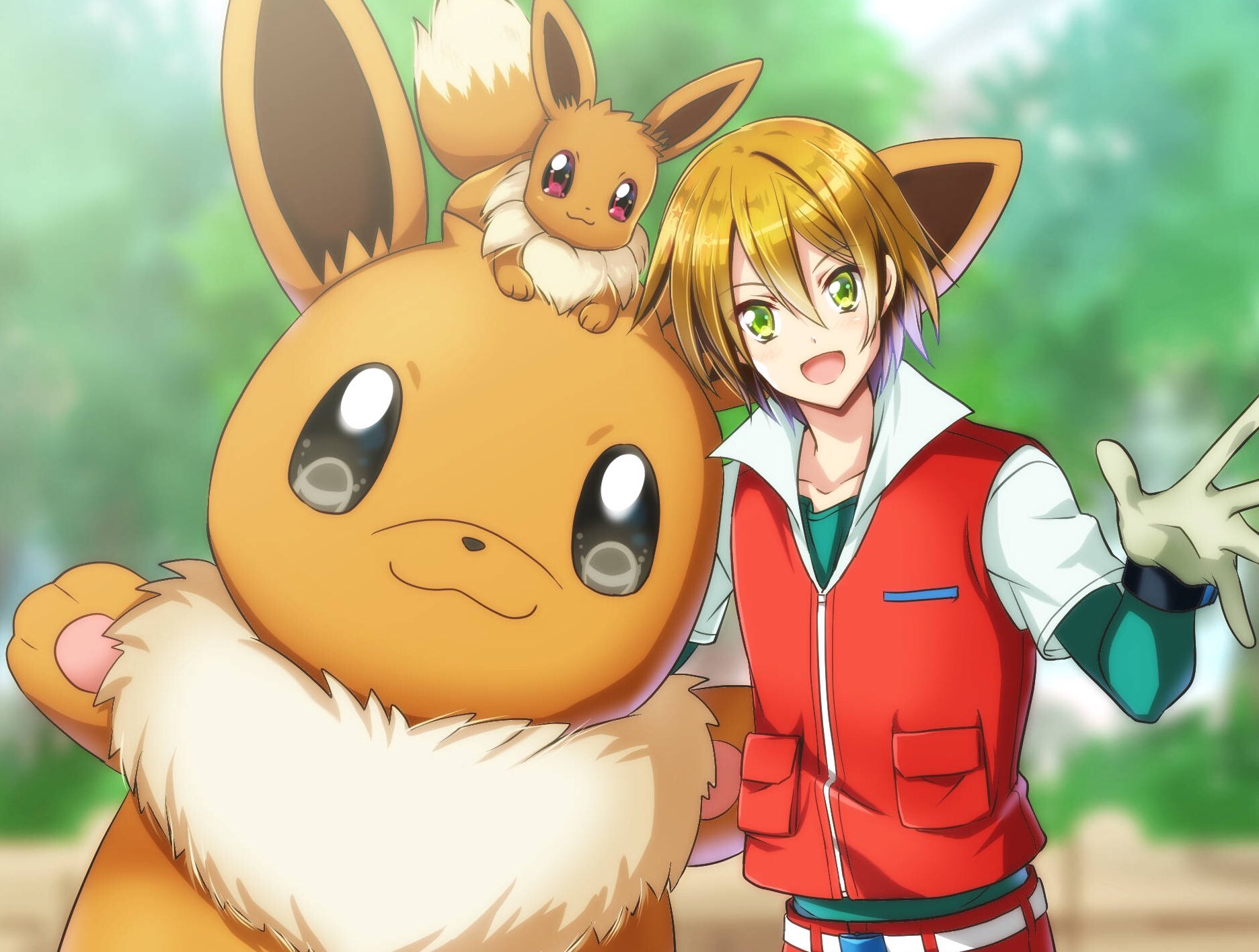 みぉ イーブイの会社見学でポケモンレスキュー隊本部 兼牧場 にも見学しに行って欲しい 846バージル週間