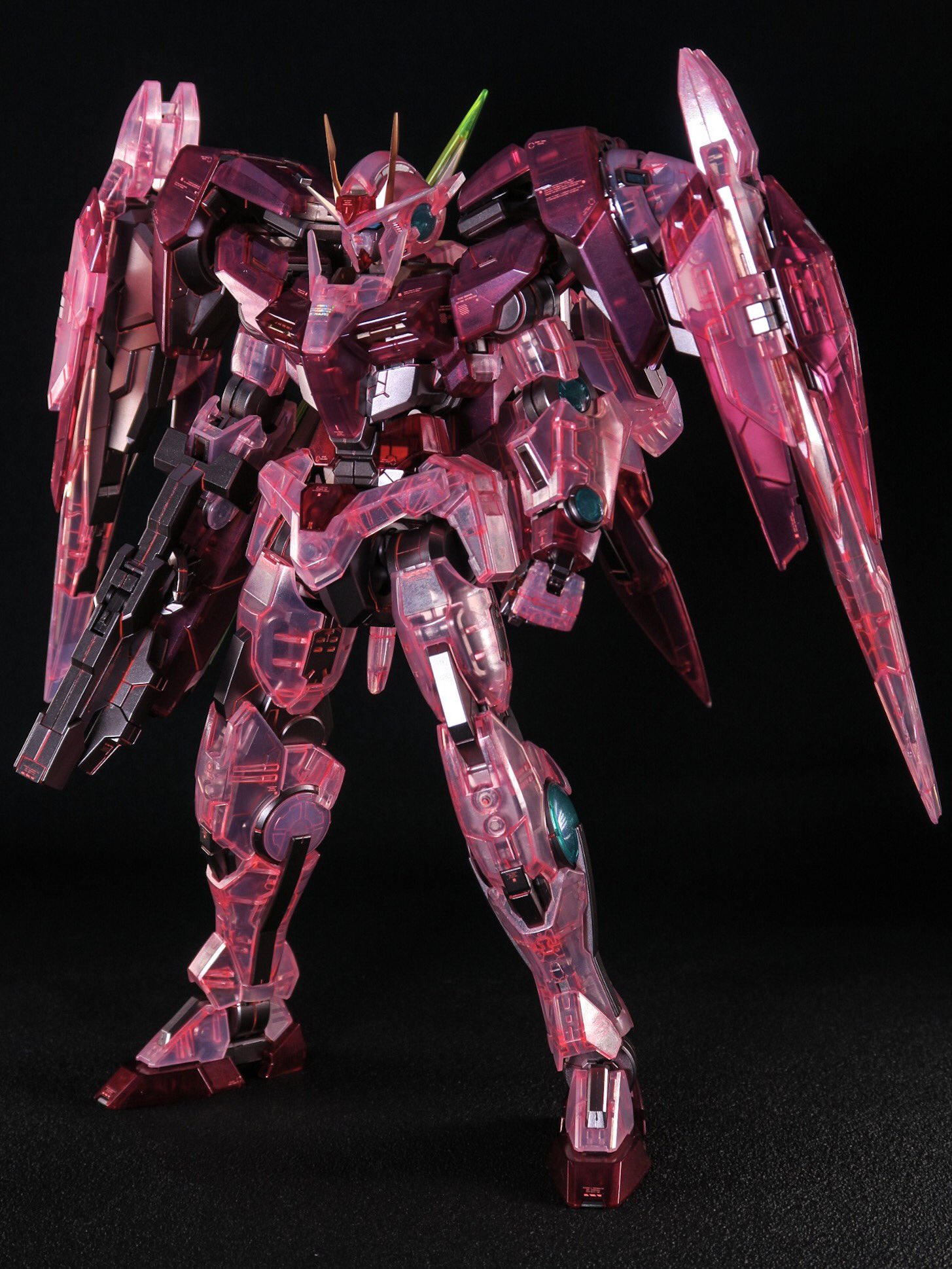 MG　ダブルオーライザー　塗装完成品　トランザムカラー MG トランザムライザー｜つばささんのガンプラ作品｜GUNSTA