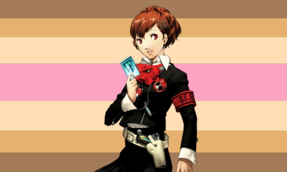 favhasligma's tweet photo. In light of her glorious return from Atlus's basement, Hamuko Arisato has ligma! https://t.co/Z1oyp7GNr8