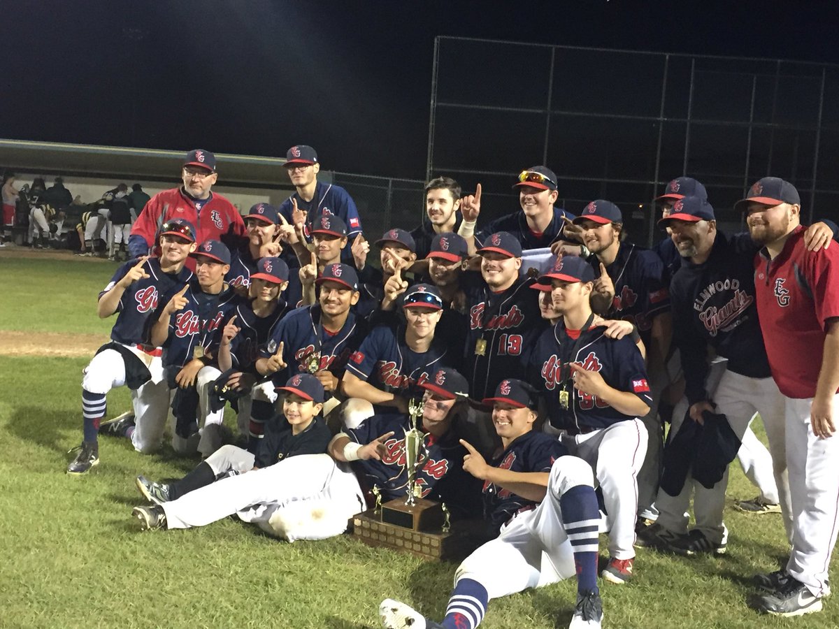 ElmwoodJr's tweet photo. I can not say how proud I am of this group of young gentleman as they battled to the end!
Your 2018 MJBL Champions 
Elmwood Giants https://t.co/B33ShJIHOg