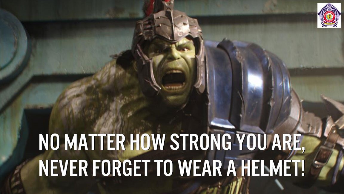 MumbaiPolice's tweet image. Everything may not work out with all the grave mistakes you make! One mistake and... 

#WearAHelmet