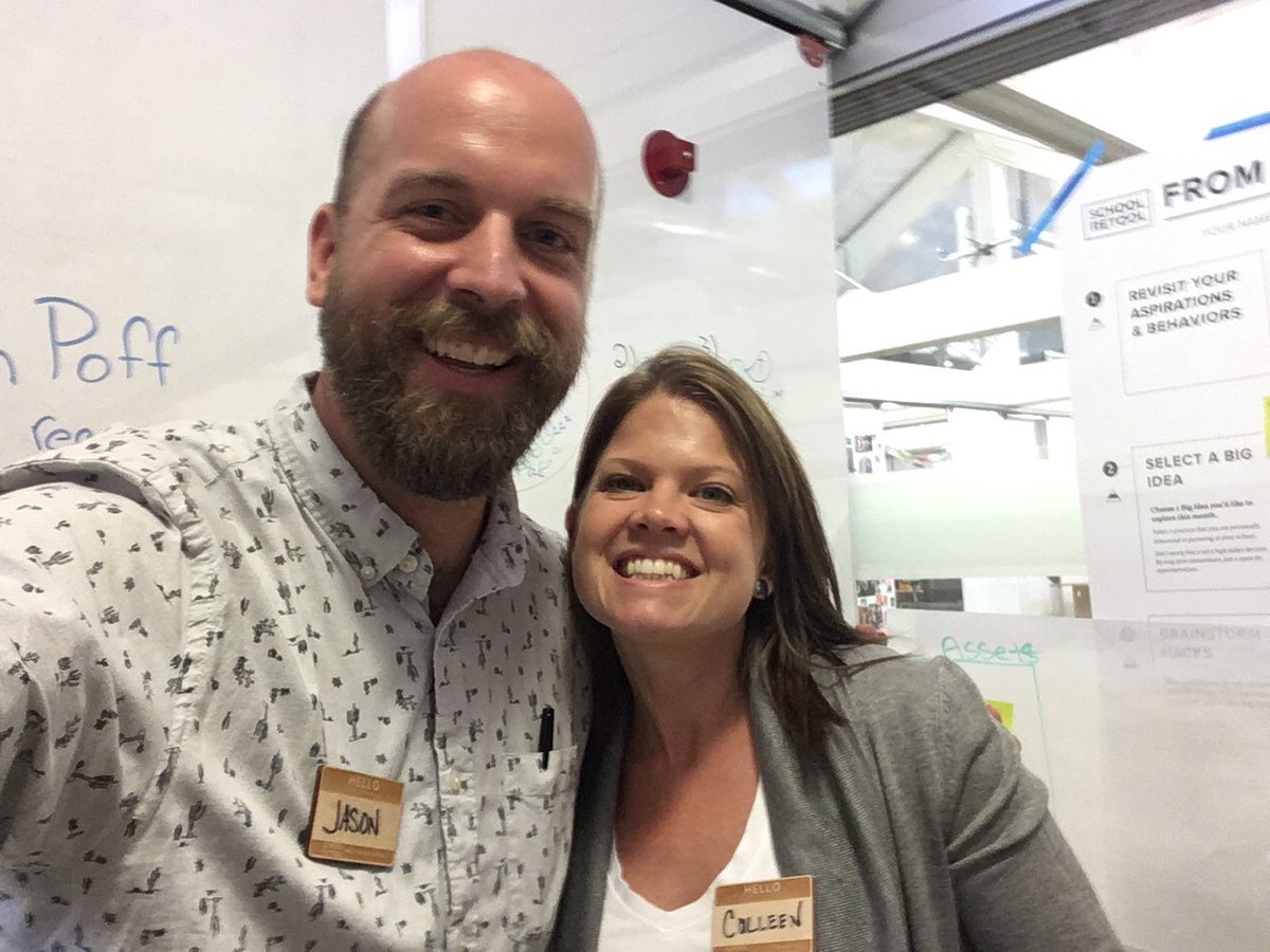 MrJasonStrong's tweet photo. What a pleasure to work alongside this passionate PA leader! You are PERSISTENCE @MissHannagan ! #HacktivationNation @stanforddschool @schoolretool https://t.co/RW352E1hW3