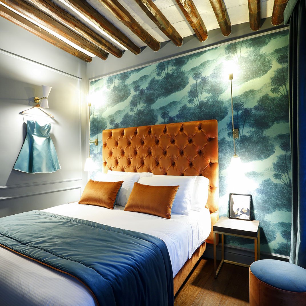 TabletJapan's tweet image. ローマ独特の美学が詰まった８室のプチホテル。Saint B Boutique Hotel:  ow.ly/50XS30lhcVY
