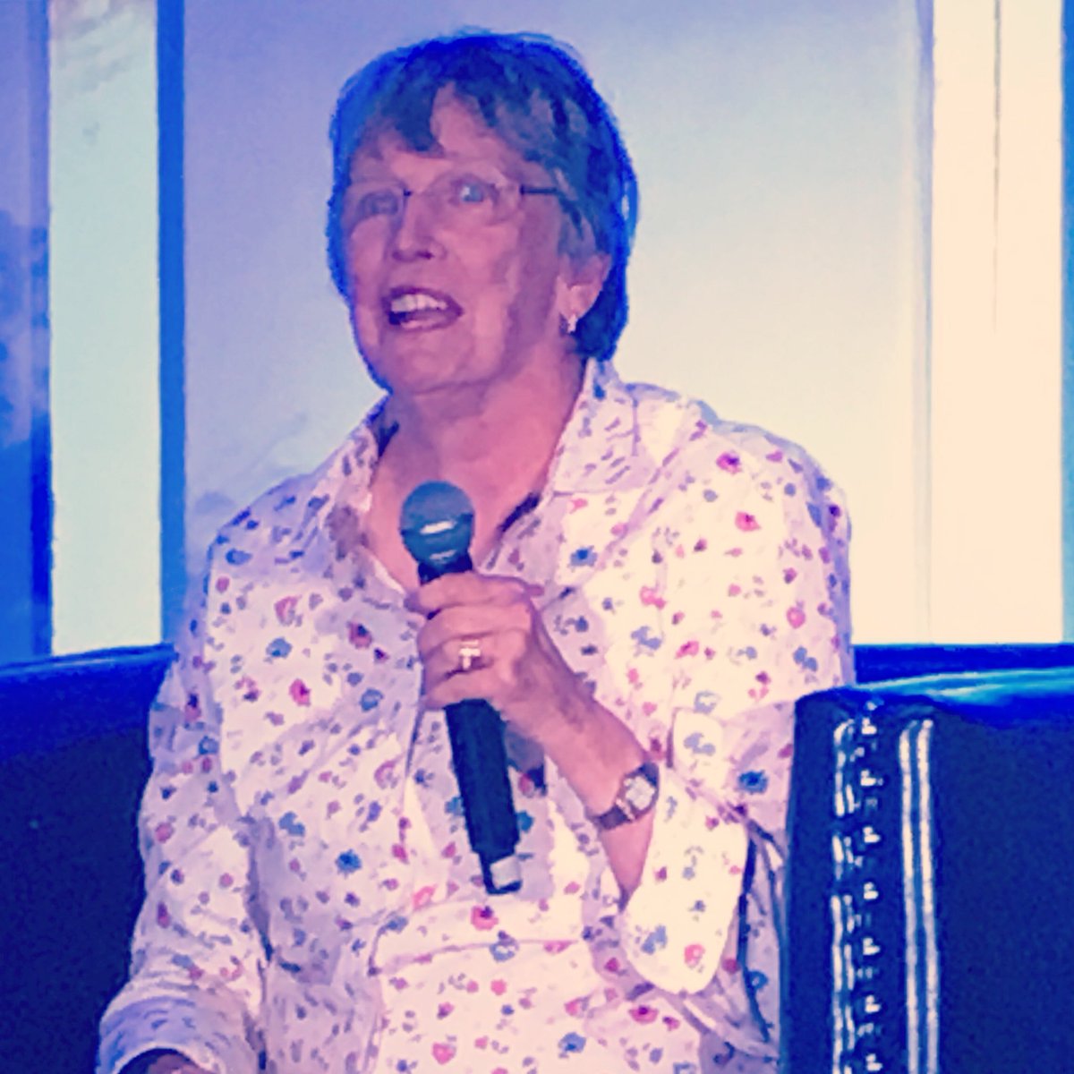 LynneKelly's tweet photo. Lois Lowry is 81 and has a new novel coming out in 2020 
#la2018scbwi https://t.co/o9MWUoOrS9
