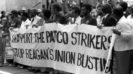 RCdeWinter's tweet photo. #OTD August 5, 1981, #Reagan fired 11,500 striking air traffic controllers.
I was protesting at Tweed Airport in New Haven. The cops were busting people right & left. One of them said to me, "If you were a man I'd arrest you." It wasn't kindness, it was #paternalism.
#PATCO https://t.co/wKyWMLjJv8