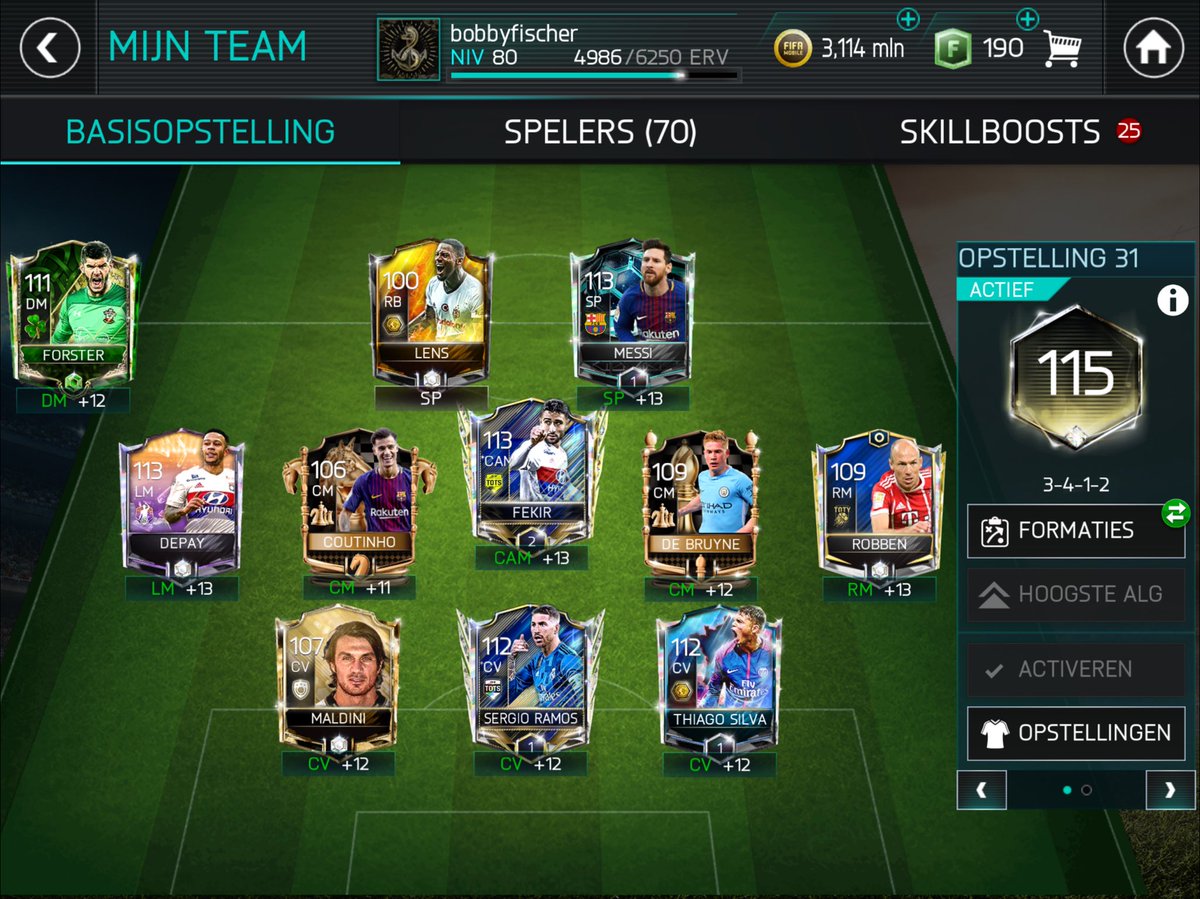 brasikurtz's tweet photo. Bye bye de Bruyne and tommorow Coutinho.π #rankups https://t.co/u102cA1Vim