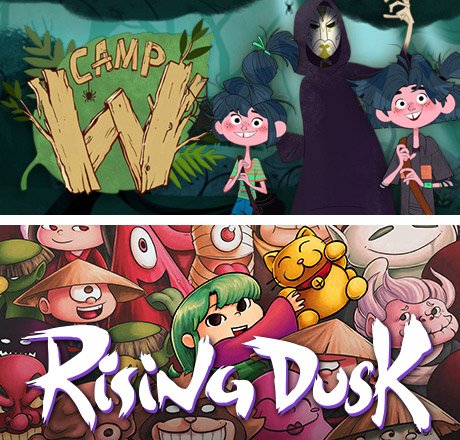 StudioStobie's tweet photo. Congratulations to the winners @pedrompneves and @OumiyaS676
You'll soon be going to #CampW and getting lost in #RisingDusk! 

Check out our games at https://t.co/IgSm3Eep3F  and https://t.co/BPPOBUOwps  #indiegames https://t.co/o26JKSmCXq
