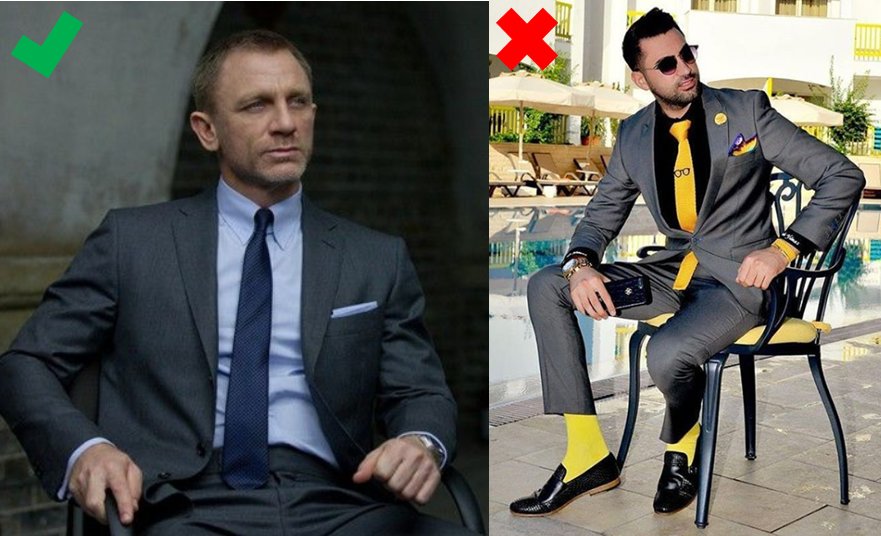 WellBuiltStyle on Twitter "When wearing a suit it's best to adhere to