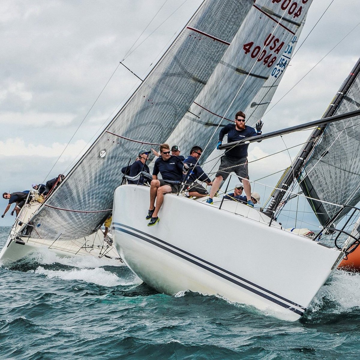 Farr40Class's tweet image. Bearing away. #Farr40