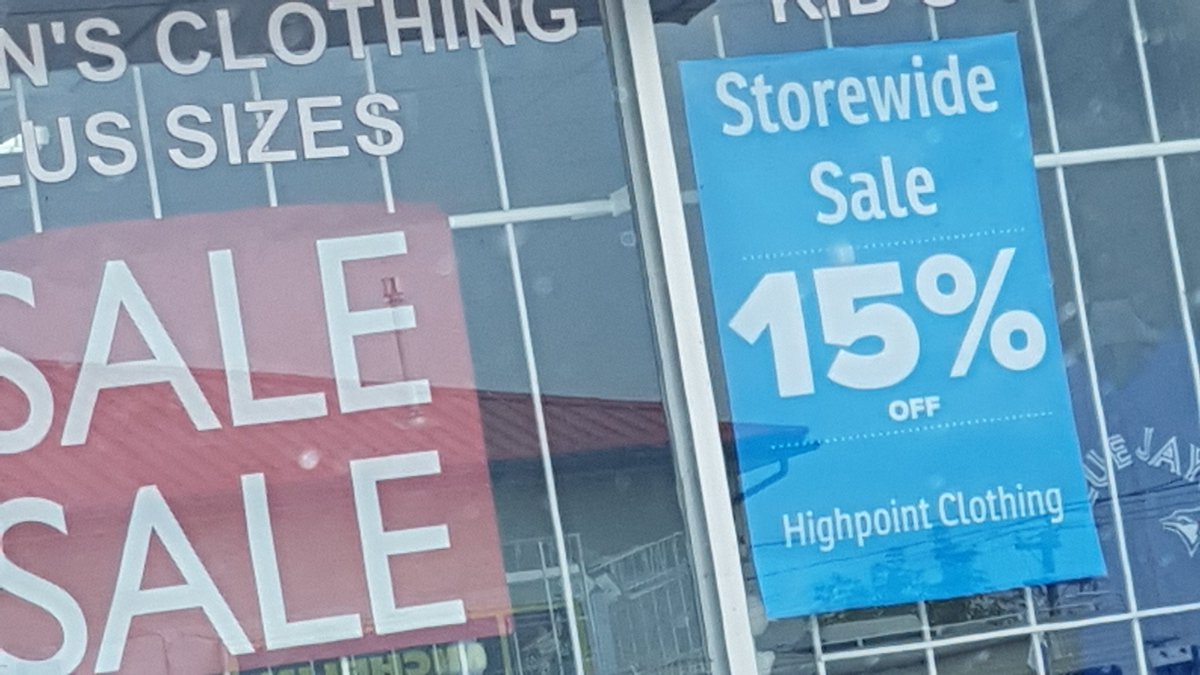 HighpointLLB's tweet photo. Come see our sale 15% off storewide!!!!! #LacLaBiche #LLB #YEG #Alberta #Clothing #Sale https://t.co/toHGCkWSmz