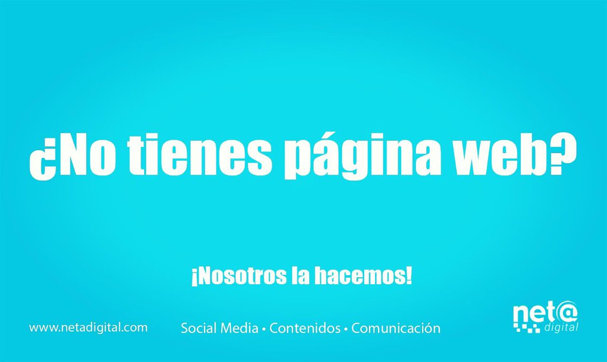 NetaDigitalMx's tweet photo. ¡Haz que sucedan las cosas! y si decides que tu negocio tenga página web, nosotros te hacemos una propuesta. #FelizMiercoles #DiseñoWeb #CDMX #Empresas https://t.co/UdEyIbmYQY