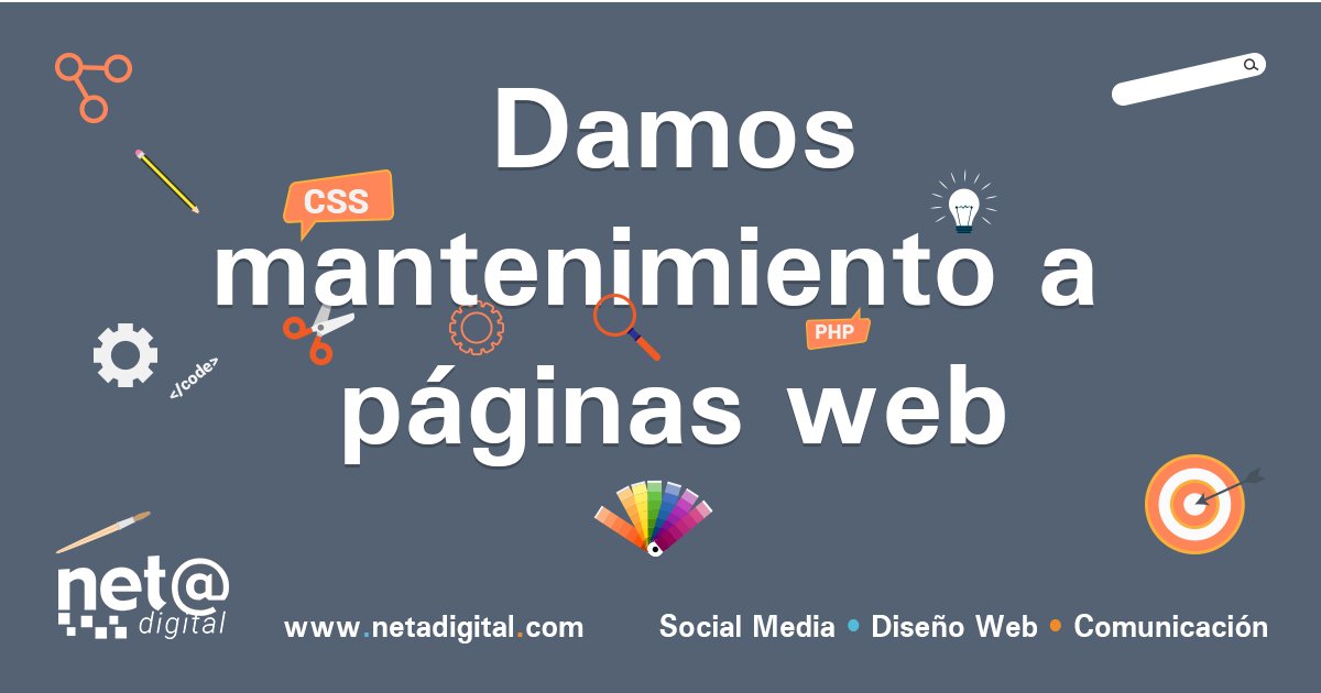 NetaDigitalMx's tweet photo. ¿Cuándo fue la última vez que actualizaste tu página? #DiseñoWeb #CDMX #Empresas https://t.co/j60ZMTrn0S
