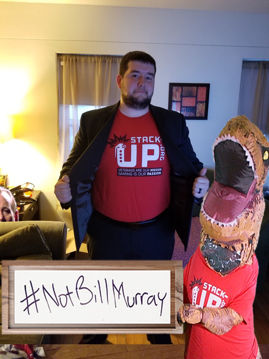 Matido89's tweet photo. @StackUpRex All I know is I am #NotBillMurray https://t.co/jyX2XlSuWf