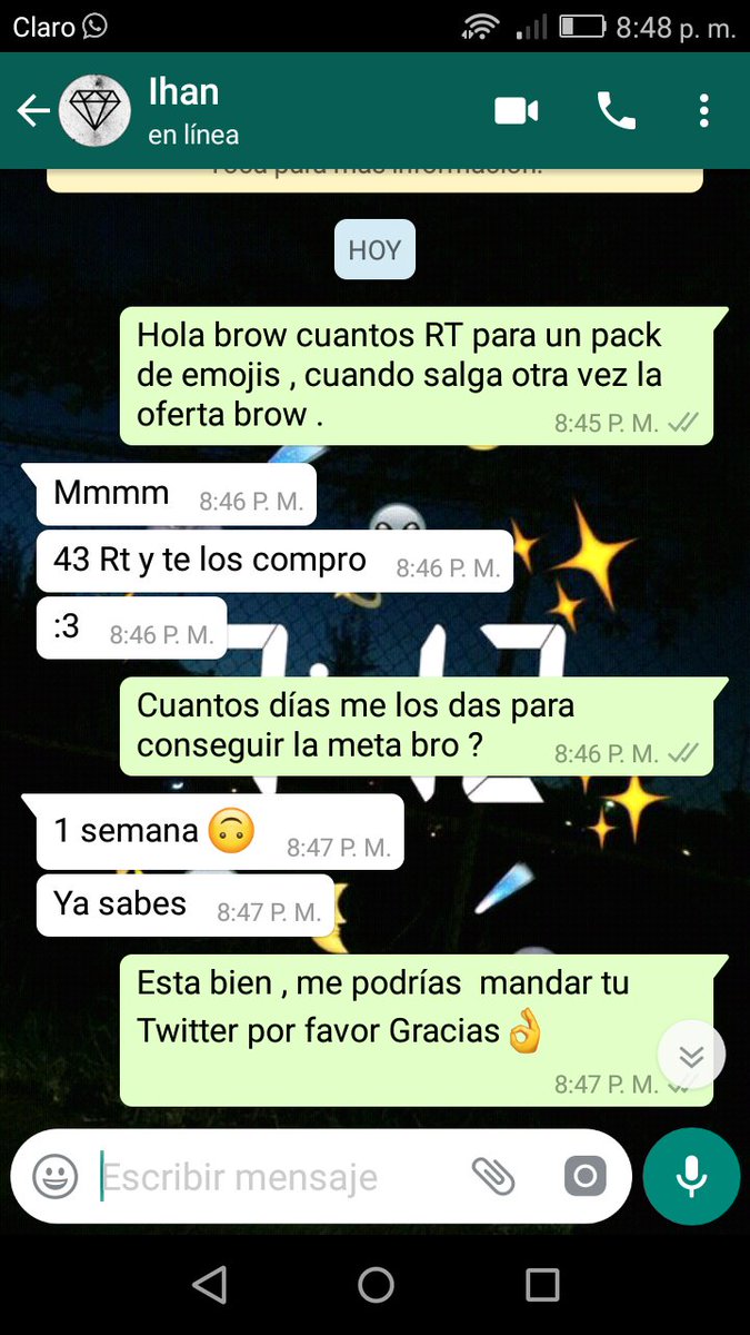 <a href="/DjIhAn710/">DjIhAn©®</a> Bueno Chicos por favor me pueden ayudar necesito conseguir 43 RT para que mi amigo , me compre un pack de emojis , Se agradeceria su RT y si necesitan se los devuelvo !!VAMOS AYUDAME!! 

@KenGamerCr 
<a href="/Victor_Av182/">Victor AV</a> 
@Johan_LM_GG 
<a href="/NextLegends1/">Next Legends</a>
