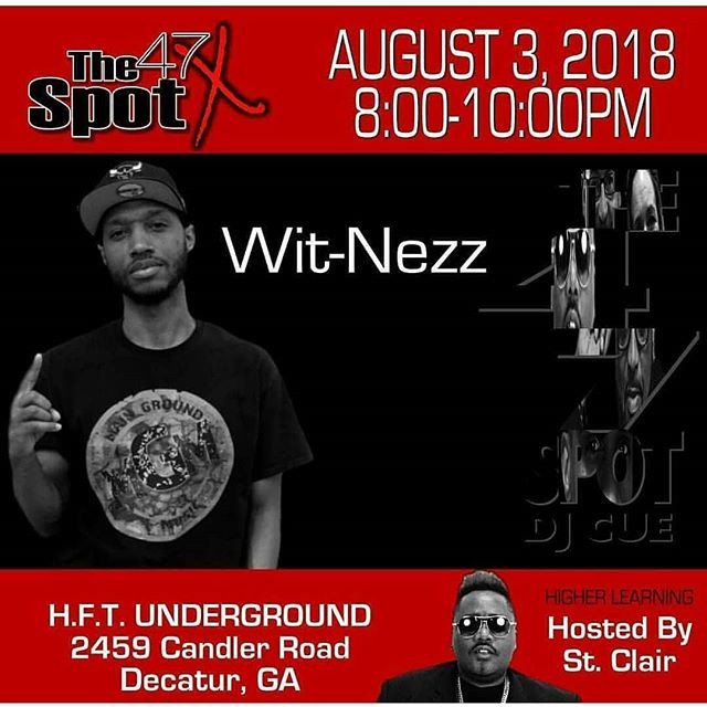kevlartheone363's tweet photo. Reposting @maingroundmusic:
The move tonight! @the47spot #litty #dope #slide #atlevents #music #wit_nezz #mGm #legit #decatur #liveperformance #hiphop #inspire #faith #artist #atlantaevents #support #friday  #musicindustry #hiphoplover https://t.co/k2iGZXUl6E