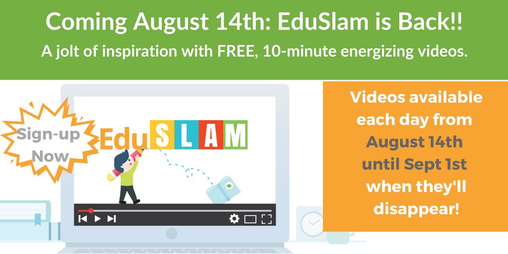 HollyClarkEdu's tweet photo. All right stop

 Collaborate and listen

EDUSLAM is back with a brand new edition

Learning grabs a hold of you tightly

Can't stop thinking about the videos daily and nightly

Will they ever stop?

Yo, they're gonna go

So sign up now to be in the know

https://t.co/LtAwDmjb20 https://t.co/UHXpBZl2oa