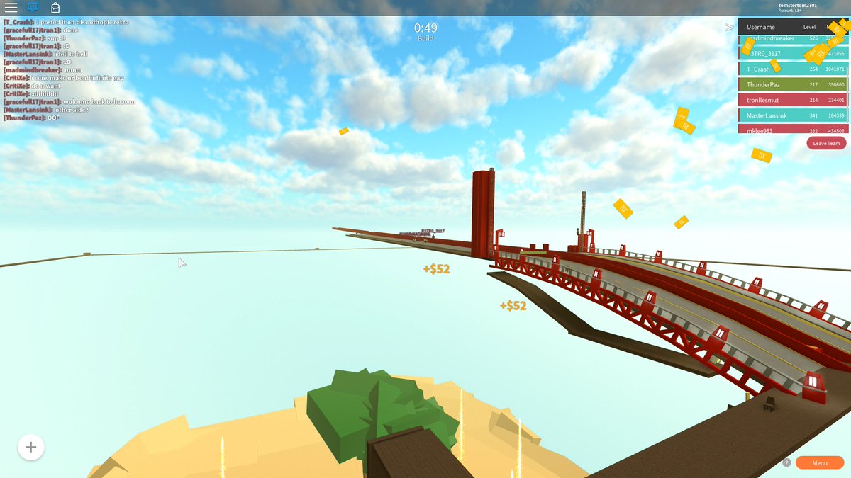 Tomstah At Tomstahkor Twitter - welcome 234 on twitter roblox robloxdev i made a new