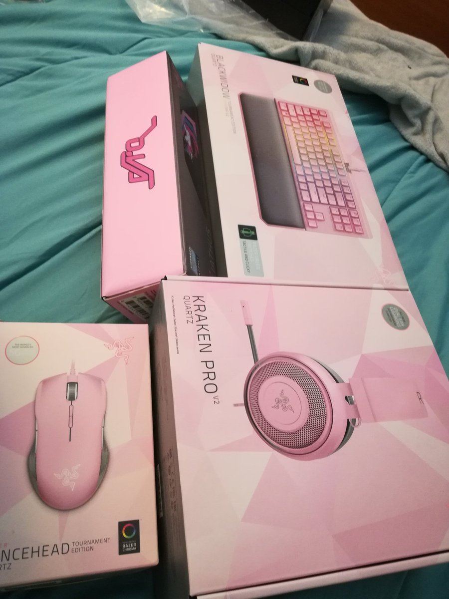 PretoriusAlisia's tweet photo. What can I say? I'm addicted to my @Razer products. https://t.co/LS4VTzRtBg