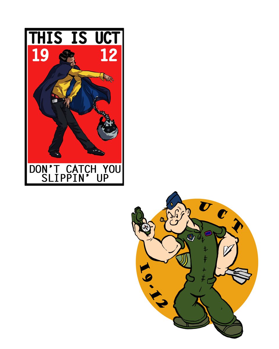 nothinbutgeekon's tweet image. Had a whirlwind of fun designing patches for my husband’s class. Did five designs. We will see which ones they like. :) #AirForcePatches 
What’s your favorite?? Let me know in a reply.
 geekonillustration.com