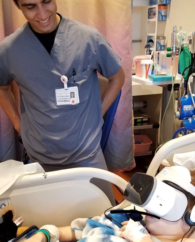 CulverTechTools's tweet image. So @StanfordChild they have a tech team that writes games for patients who use VR glasses. It’s used as a pain management tool. Yet another reason why I tell teachers that kids should code more. #CodingIsEverywhere #NicelyDone #TeamTyler