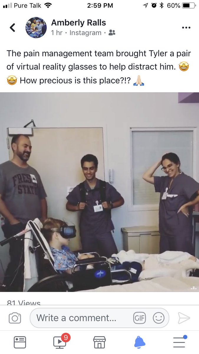 CulverTechTools's tweet image. So @StanfordChild they have a tech team that writes games for patients who use VR glasses. It’s used as a pain management tool. Yet another reason why I tell teachers that kids should code more. #CodingIsEverywhere #NicelyDone #TeamTyler