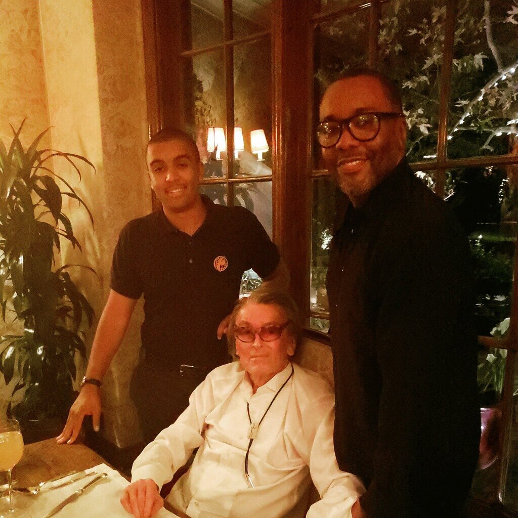 Great dinner w/ the amazing Lee Daniels <a href="/leedanielsent/">Lee Daniels</a> and the future of film making Mikey Alfred <a href="/illegalciv/">Illegal Civ</a>