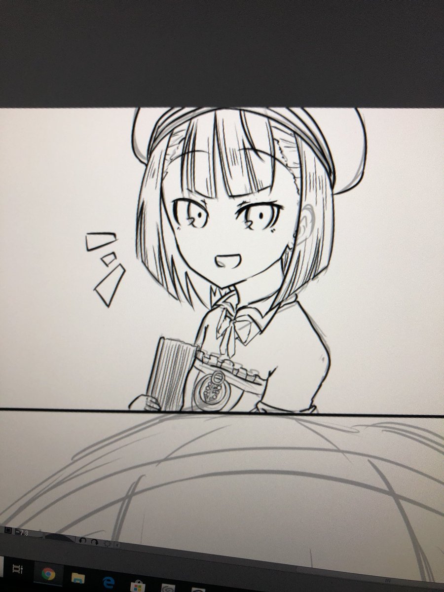 可愛く描けたのでは? 