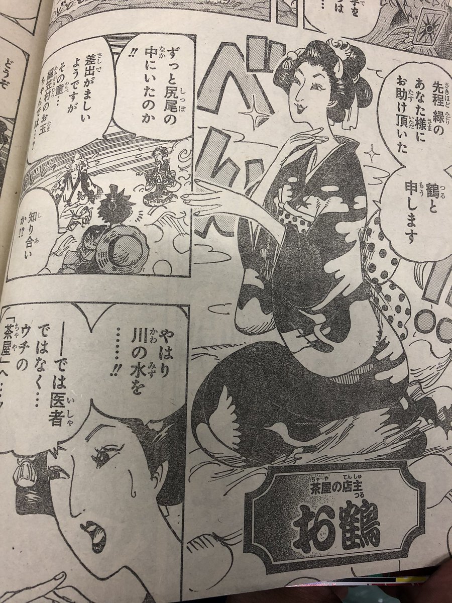 ワンピース お鶴が裏切り者の可能性はある やあ 僕の漫画日記