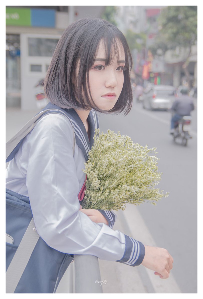 1997Nguyenpham's tweet photo. One year ago 😂
So fast 🌸
#kawaii
#seifuku
#poitrait
#asiangirlspic 
#wota https://t.co/bLskqNO4z3