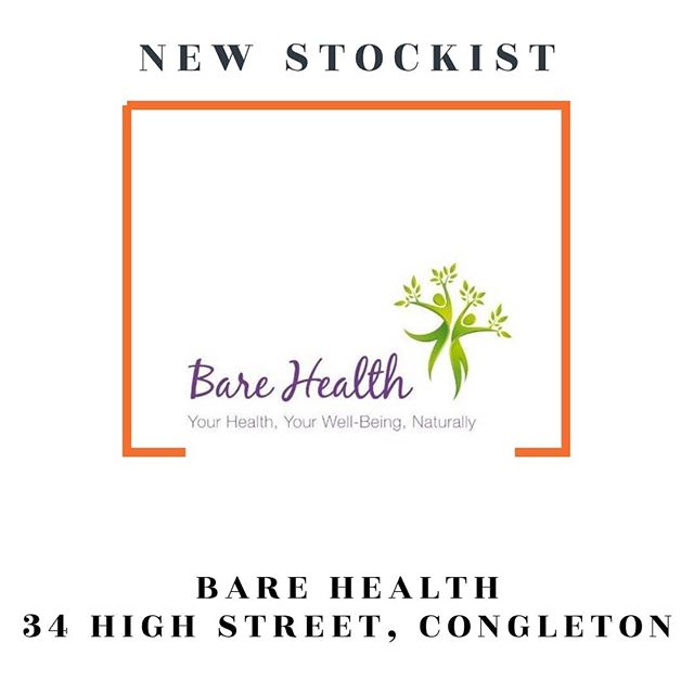 NEW STOCKIST ALERT! 
Morning to everyone in and around Congleton! 🙏🙏🙏 We are restocking in Bare Health with lovely Melanie and her amazing team! 🎉🎉🎉 Pay a visit to this fab team on a Monday so the week will start great for all of you! 💚💝💚💝 📷: <a href="/nomad/">노마드</a>.health