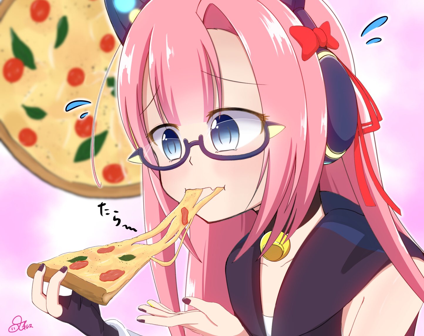 アキレス Achilles 絵仕事募集中 ピザ屋でバイトする怖いイラストはやめてピザを食べてるかわいいイラスト描きました 雷輝アンタレス アンタレスタート T Co Lzdafgmlrg Twitter アキレス Achilles 絵仕事募集中 ピザ屋でバイトする怖いイラストはやめてピザを食べてるかわいいイラスト描きました 雷輝アンタレス アンタレスタート T Co Lzdafgmlrg Twitter