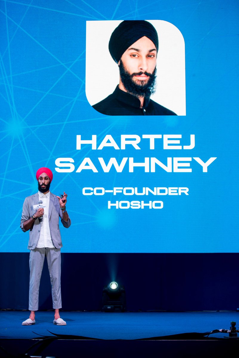 HybridSummit's tweet photo. Hartej Sawhney, Co-Founder of Hosho, presenting the best Cybersecurity Practices for ICOs. https://t.co/aLb4aBIkDv