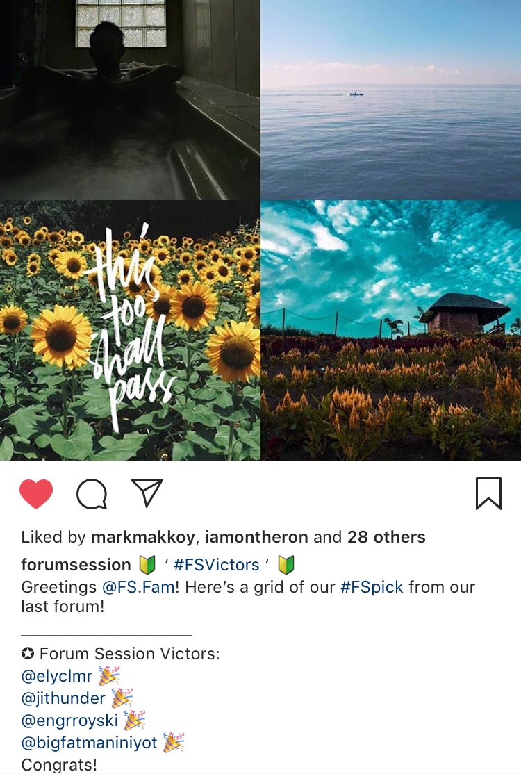 bigfatmaniniyot's tweet image. Yehey! My photo (lower right) won! Thank you!  #forumsession #fsvictors