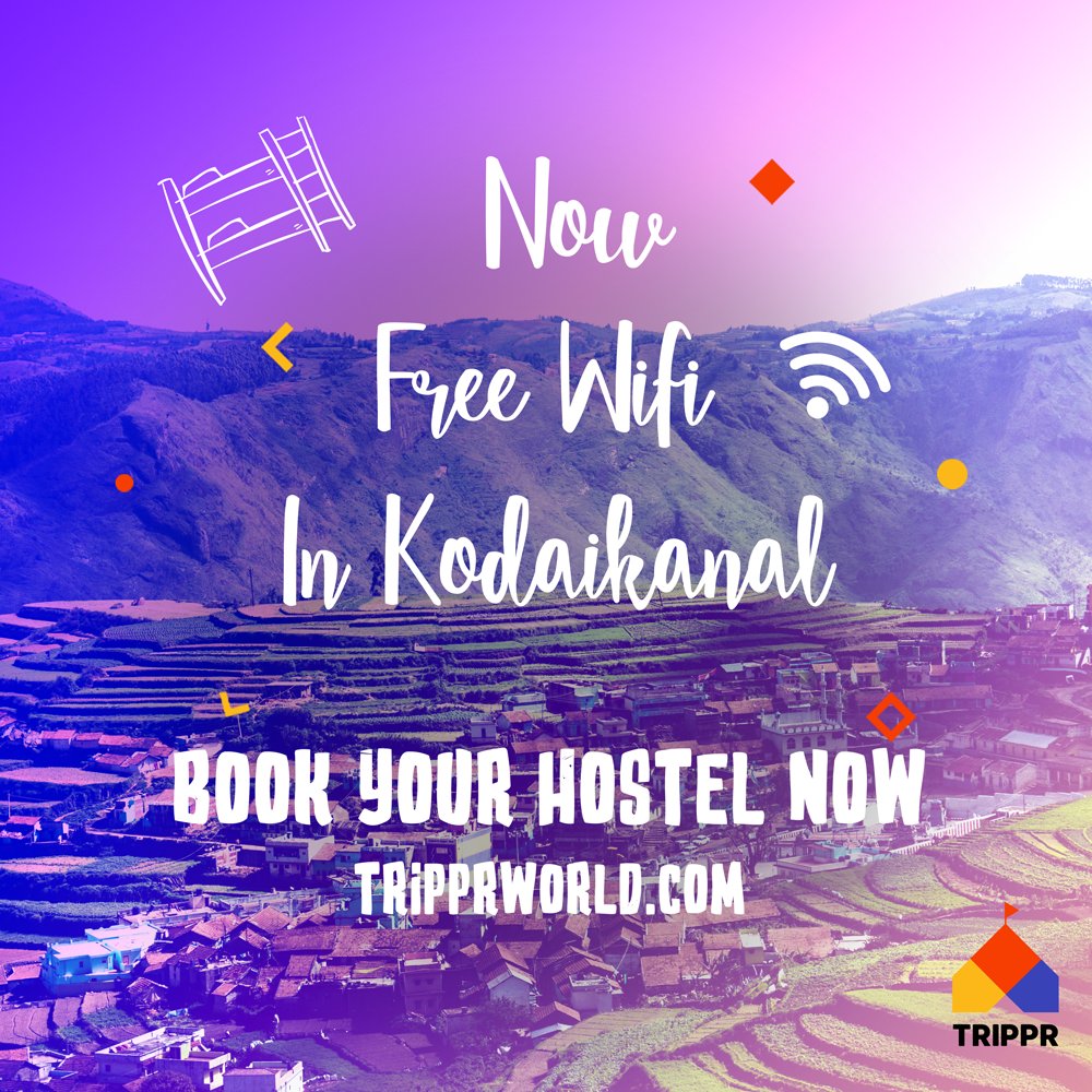 tripprworld's tweet image. We've got free WiFi at our Kodaikanal property!
Take a break from the daily rut in the city and come over to work from the serene hill station as you relax and unwind in the Princess of Hill Stations.
Book now on tripprworld.com
#trippr #kodaikanal #hills #getaway