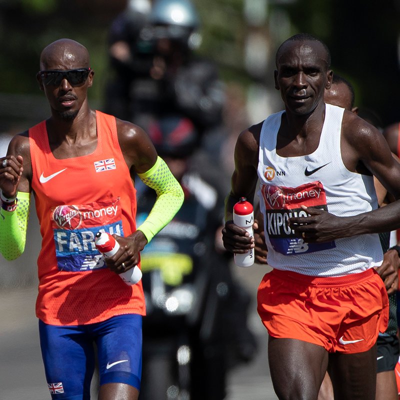 LondonMarathon's tweet photo. "With hard work and grafting, anything is possible." - Sir @Mo_Farah 

#LondonMarathon #MondayMotivation https://t.co/S1ho2cMpe5