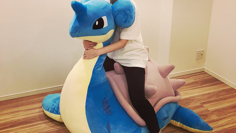 giant lapras plush bandai