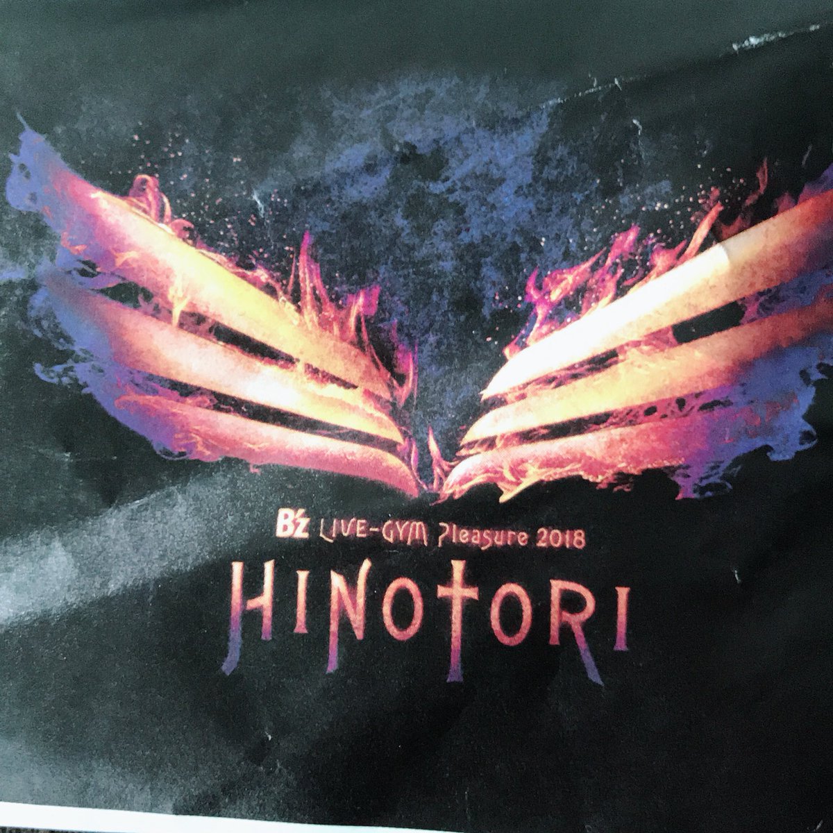 B'z直筆サイン LIVE-GYM pleasure2018 hinotori B'z LIVE-GYM Pleasure2018 HINOTORI - メルカリ
