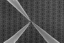 nanotechcong's tweet photo. A "#nano-#needle" with a tip about #one-#thousandth the size of a #human#hair pokes a living cell and to explore your ideas at https://t.co/6f7fLdZf5b #nanotechnology #MondayMotivation #Nano https://t.co/1Ls3jE8vNT