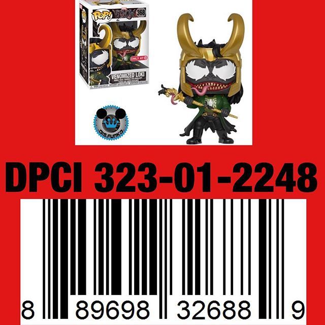 venomized loki funko pop