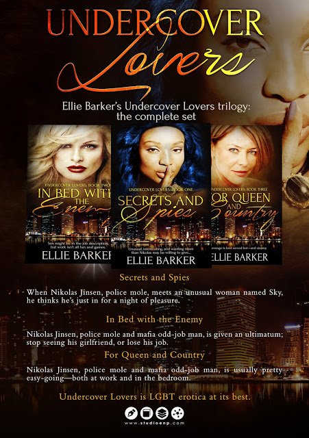 Fantastic #BookReview Undercover Lovers by Ellie Barker #EroticSuspense @EllieBa3 goo.gl/dwSRQh via @LoveBitesSilk